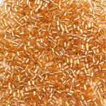 Рубка Astra&Craft 11/0 (2.1 мм), 150 г (10х15 г), цв. 22B золотой/прозр.серебрист.центр(круг.отв.)