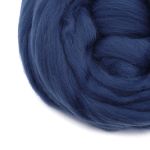 Шерсть для валяния мериносовая тонкая 100%, 100 гр. (255 джинсовый)