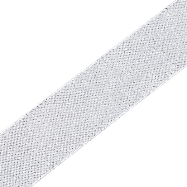 Лента металлизированная 38.0 мм, 32,9м 0080-0300 (серебро)