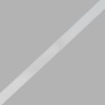 Лента атласная 2-сторонняя 12.0 мм / 22.86±1 метров, C1188 серебристый, 6102-0002, Globus