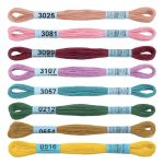 Мулине Gamma 100% хлопок, цв.violet, 8 мотков по 8 метров