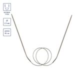 Спицы круговые металл ⌀2,5 мм, 60 см, с металлической леской, Gamma MKF