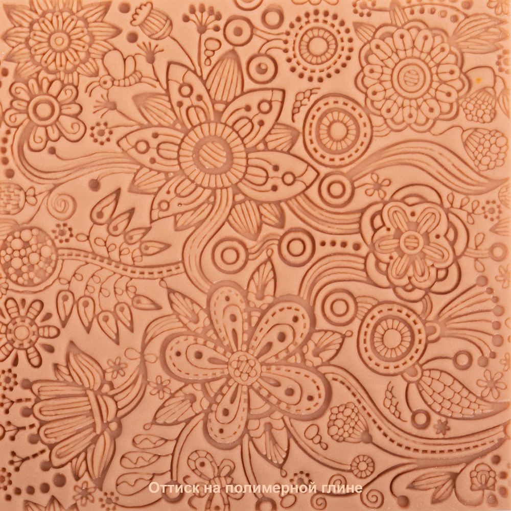 Текстурный лист Craft&Clay TSN, 15 Цветочная поляна
