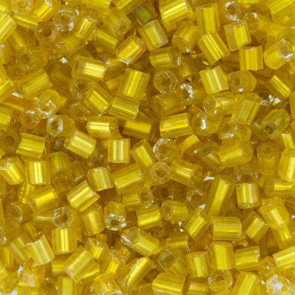 Бисер рубка Zlatka 10/0 100 г (10х10 г), №0030 желтый GC