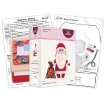 Набор для шитья игрушки Дедушка Мороз 30 см, Miadolla NY-0157