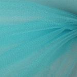 Фатин Кристалл блестящий, средняя жесткость 300 см, цв. 67 голубой, 5 метров