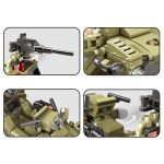 Конструктор пластиковый Квадроцикл 312 элемент, Поделкин PLJ-01