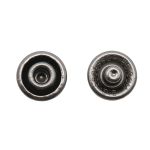 Часть кнопки рубашечной ⌀9 мм (C-часть), черн. никель мет, 100 шт, BIG