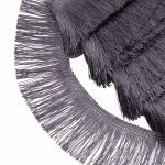 Бахрома отделочная 63.0 мм / 25 метров, 301 темно-серый, 0390-0310