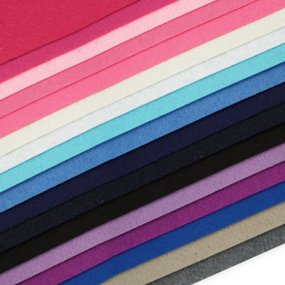 Фетр листовой жесткий 1.0 мм, 180гр, 20х30 см, ассорти, 16 штук Astra&Craft (5)