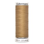Нитки универсальные Gutermann Sew-all 100 (200 метров), 5 кат. | 591 песочно-желтый