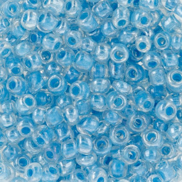 Бисер Zlatka 8/0 (2.9 мм), 100 г (10х10 г), №2216 синий, GR