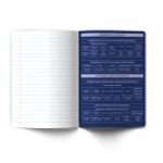 Тетрадь со справочным материалом Золотые главы, тисн.золот.фольгой, A5 48 л. на скобе 65 г/м², белизна 100% 10 шт линия, 01858 Золотые главы Русский язык, Светоч Т287