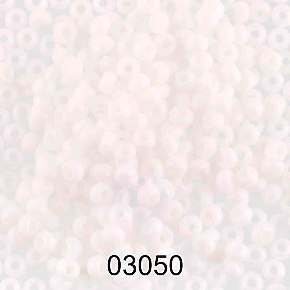 Бисер Preciosa 8/0 (2.9 мм), 500 г, 03050 (Ф661) белый, 331-19001