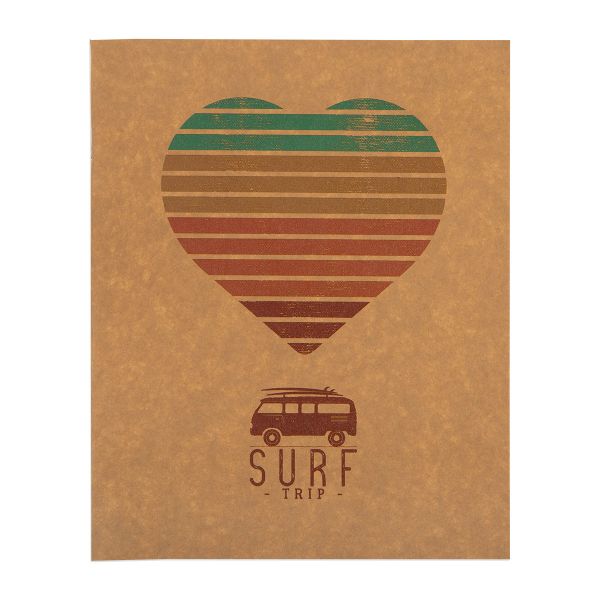 Тетрадь Beach time A5 48 л. на скобе 60 г/м², 10 шт, клетка, SVT 481821 05 surf trip, Светоч