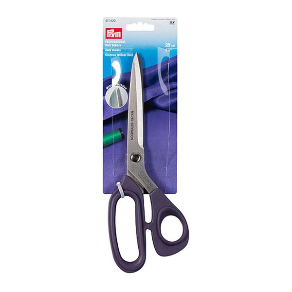 Ножницы закройные (портновские) 25 см, Prym Professional Хact, с микро-зубцами, 611520