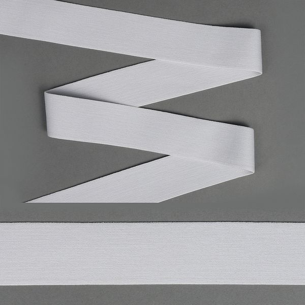 Резинка для мужских трусов и боксеров 35.0 мм / 1.5±0.5 метра, меланж тканая 53980DG цв. св.серый