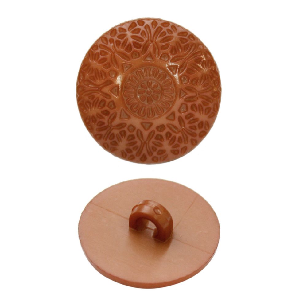 Пуговицы на ножке 22 мм (275 терракотовый), 36 шт