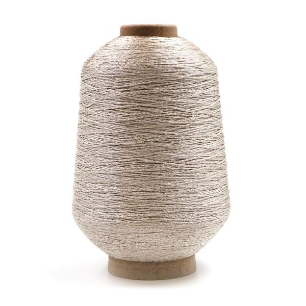 Мулине Bestex металлик 500 г (≈2000 метров), полиэстер, цв. серебро