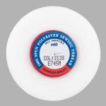 Нитки швейные Euron mH 40/2, 5000 ярд, 1538 молочно-белый, 1 катушка