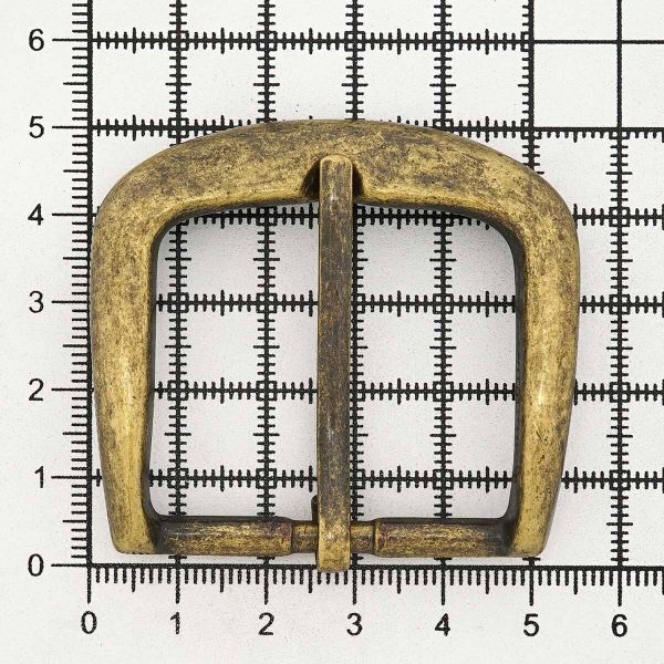 Пряжка ременная металл 40 мм, латунь, 4 шт, S090031, BIG