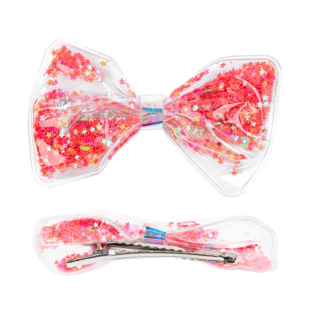 Заколка для волос, 5 шт, №02 красный, Cherry Mary DZ07078