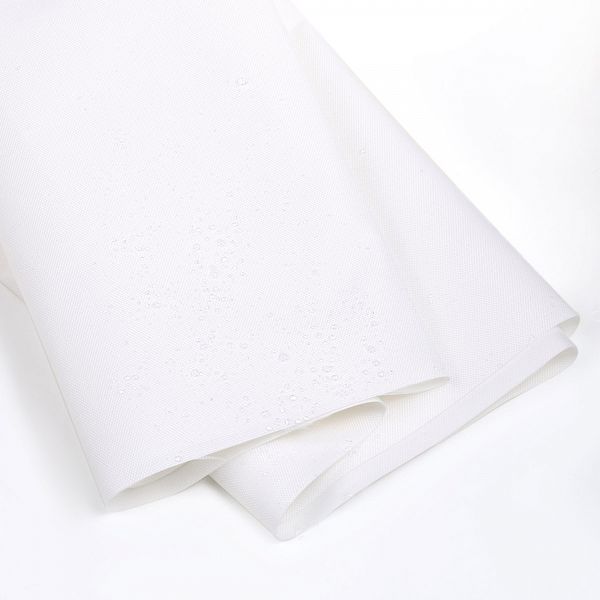 Оксфорд 600D PU1000 220 г/м², 150 см / 1 метр, ОКС.TBY600D.S501.1, S501 белый