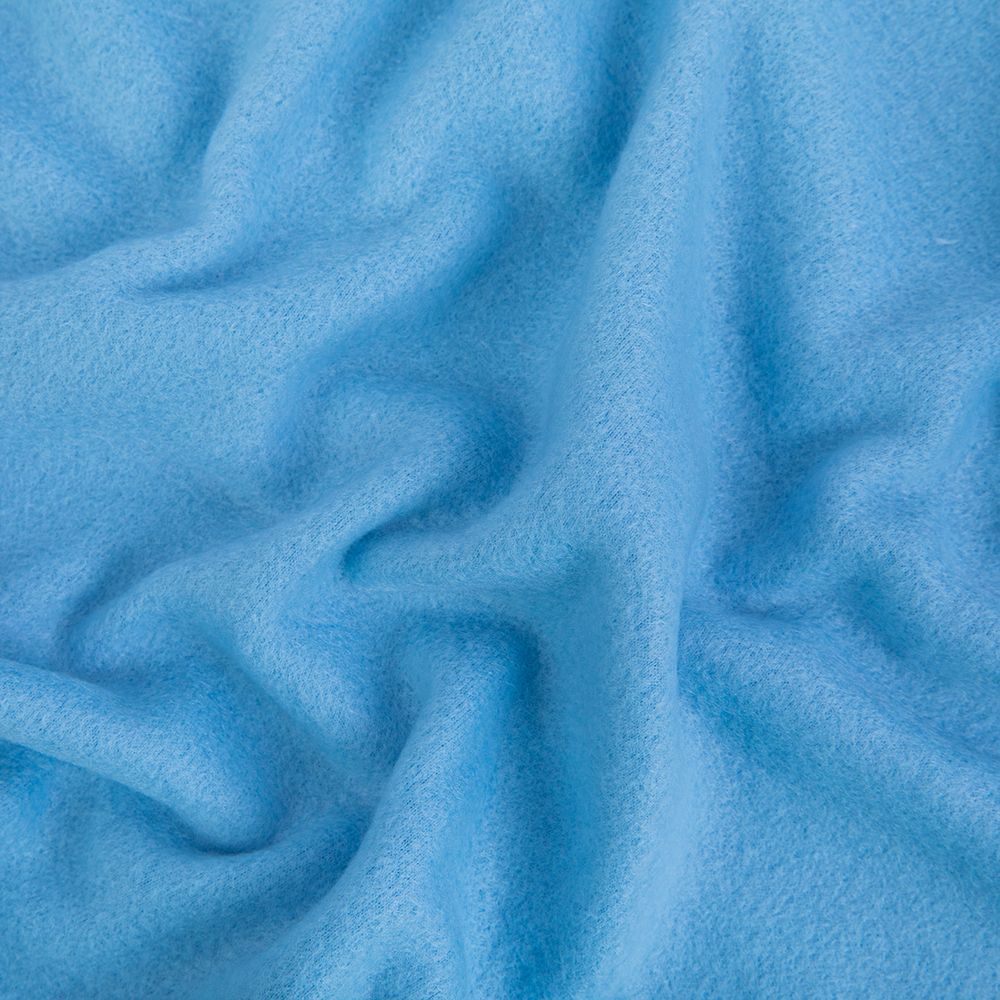 Флис 2-сторонний 160 см / 10 метров, голубой/blue, Gamma FG-005