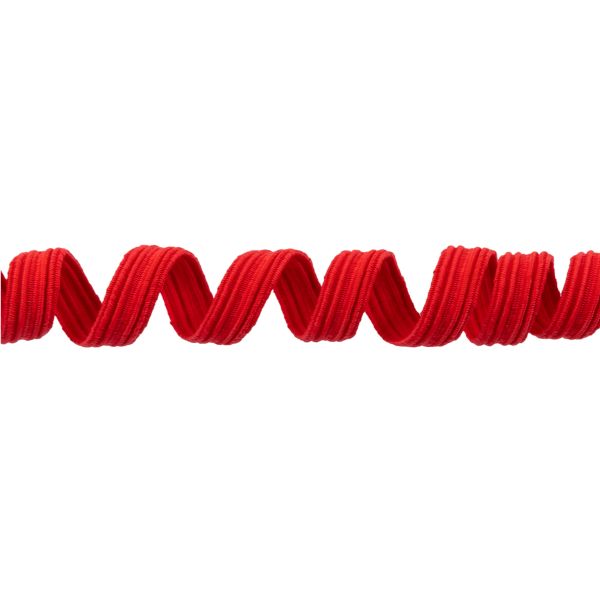 Резинка бельевая (стандартная) 10.0 мм, / 15х10 м плетеная, красный/ red, Gamma С 3337
