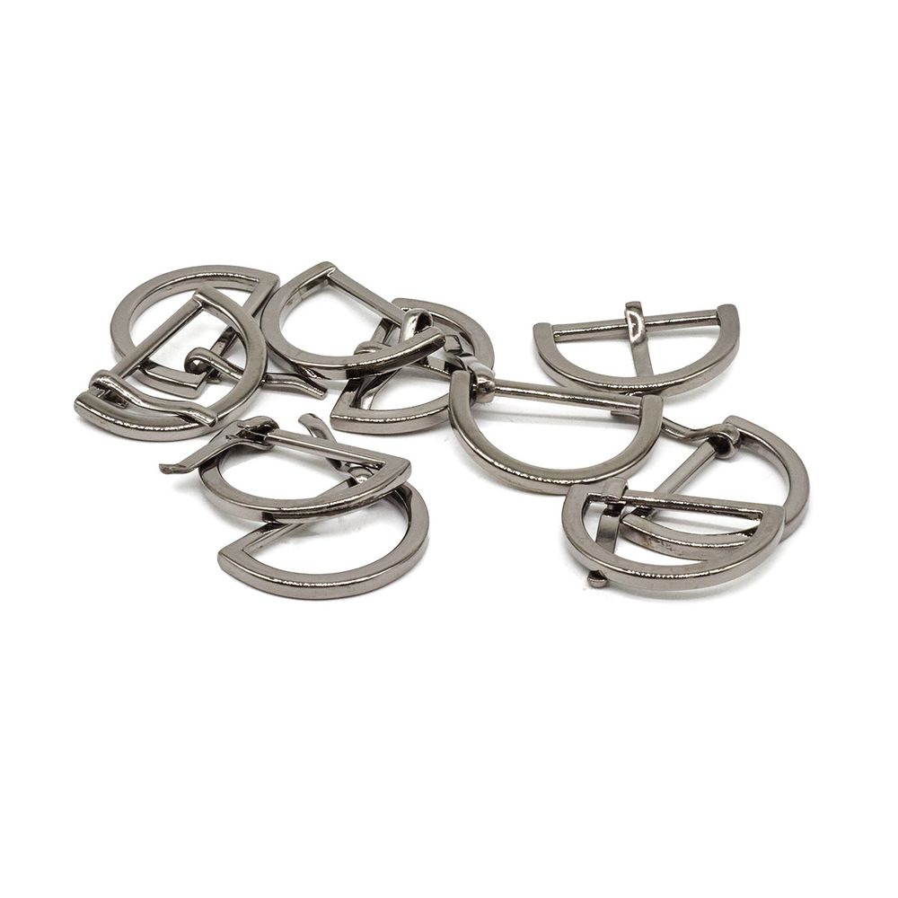 Пряжка 20мм. чер/никель, 10 шт /TOS/