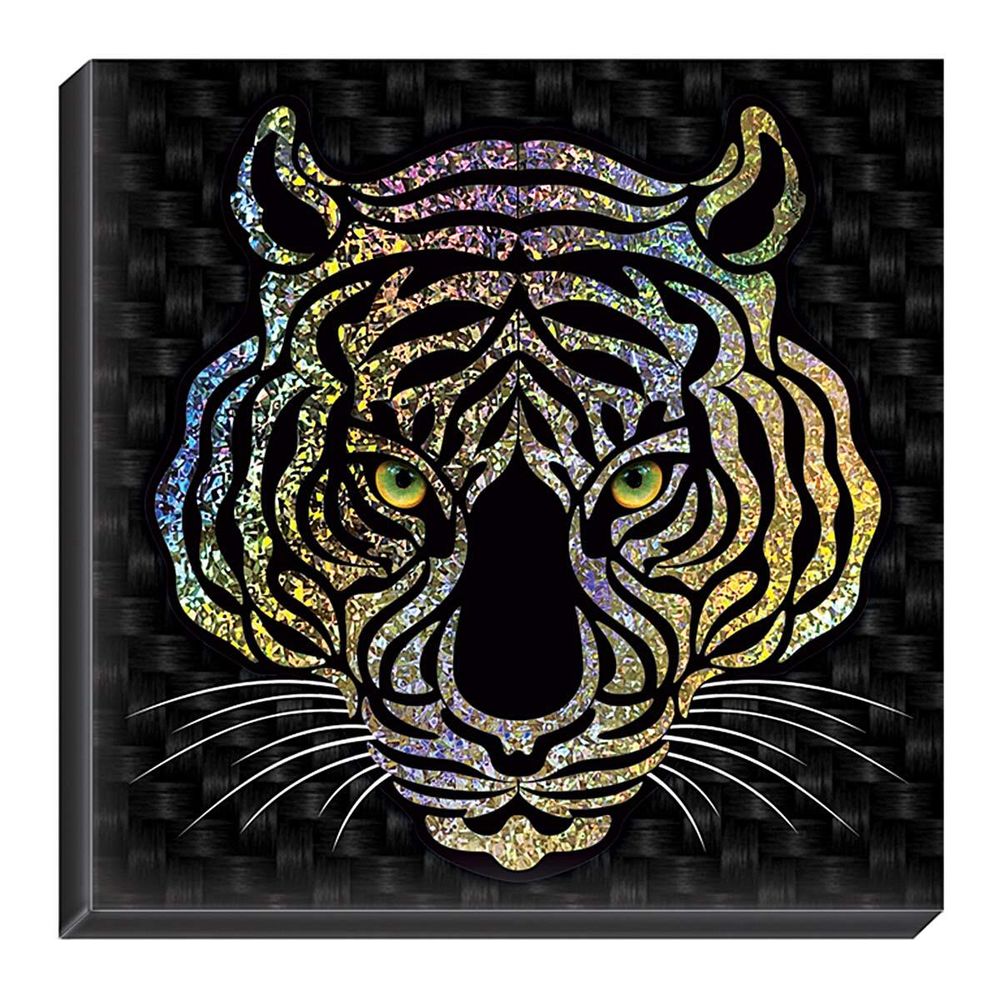 Набор для картины Сильвер-арт.Тигр (декорирование) 20*20 см Клевер АС