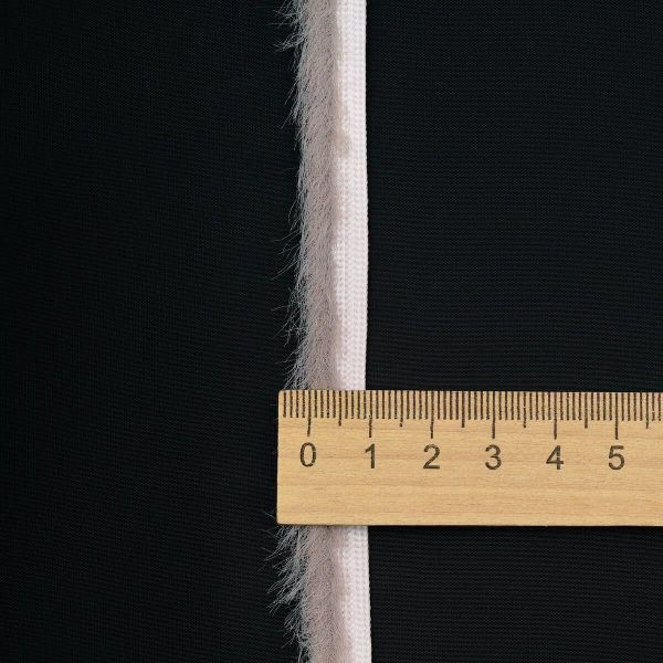 Кант декоративный Синель 10 мм / 45 метров, серый, 3AR3045