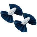 Набор резинок для волос 10 шт (5х2 шт), №01 синий-белый, Cherry Mary DR07083