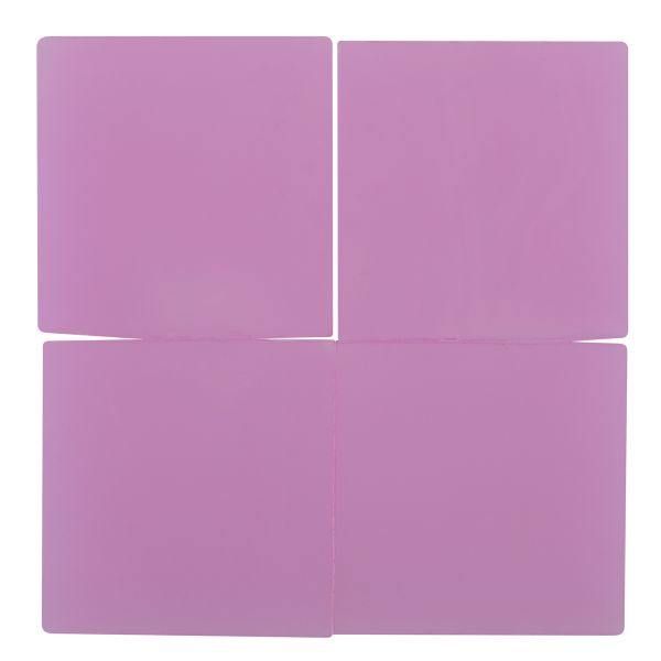 Гель для алмазной техники, силикон 3х3 см, 4 шт, розовый, Gamma SDT-04