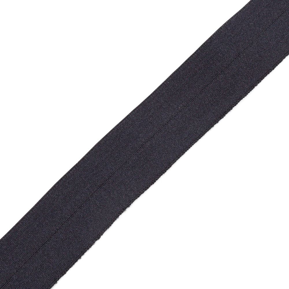 Резинка бельевая (окантовочная) блестящая 25.0 мм / 50 метров, черный