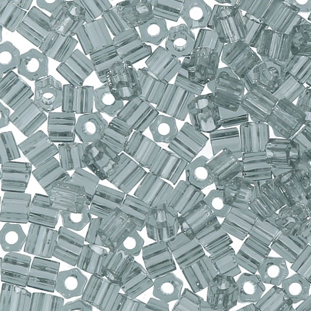 Бисер Toho 11/0 Hexagon 1 (2.2 мм), 25 г (5х5 г), 0009 св.серый