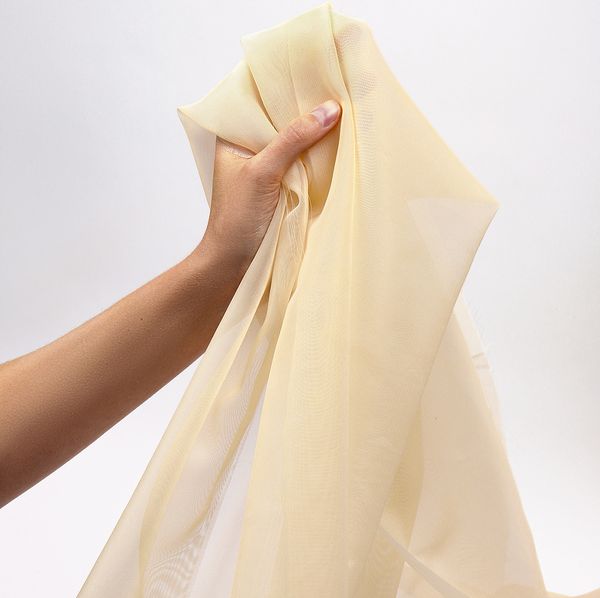 Вуаль 45 г/м², 300 см / 3 метра, Vei.208.3, цв.бежевый