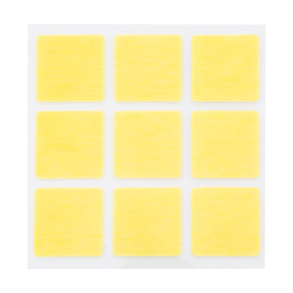 Пластины двусторонние самоклеящиеся, форма квадрат 2.2х2.2см, 5 листов по 9 шт., 2AR23549