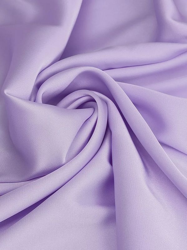 Шелк Армани 90 г/м², 150 см / 2 метра, арт.Arm-050 цв.50 бл.сиреневый