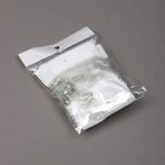 Бретели для бюстгальтера 10 мм, цв.прозрачный матовый, никель, TBY.0T101, уп 10 пар