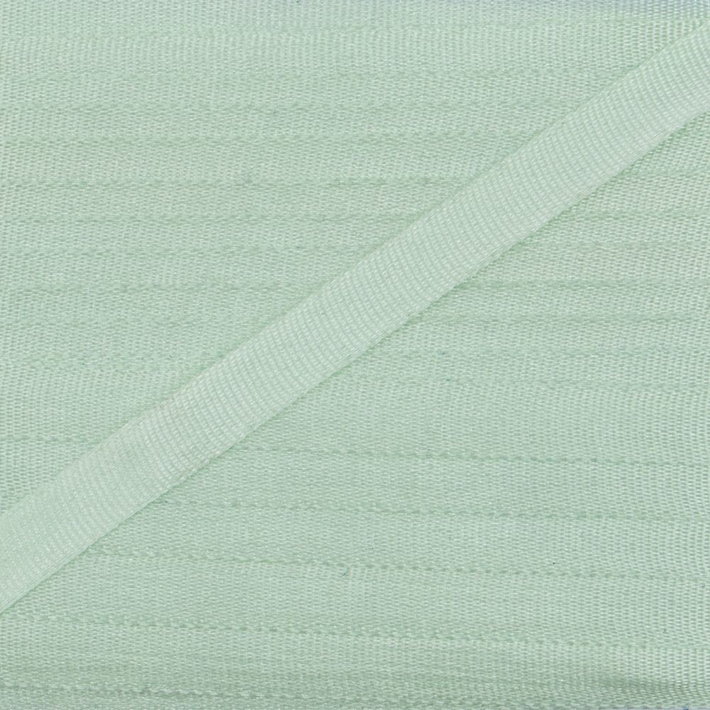 Лента (тесьма) шелковая 4.0 мм / 9.1±0.5 метров, 302 св. св.зеленый, Gamma SR-4