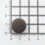 Пуговицы джинсовые ⌀17 мм, фиксированная ножка, гладкая, черный никель, ≈100 шт, New Star