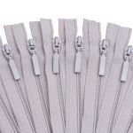 Молния спираль (витая) Arta Т5 (5 мм) 1 зам., н/раз., 18 см, цв. 154 св.серый, уп.10 шт