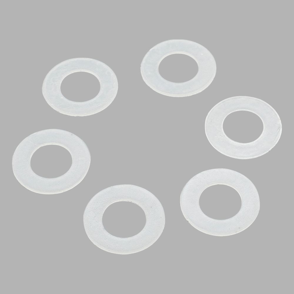 Кольцо уплотнительное под блочку ⌀13.6 мм (внешн. 23.6 мм), h6.68 мм (№26), пластик, ≈100 шт