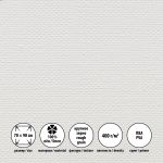 Холст грунтованный на подрамнике 70х90 см, 400 г/м², 2 шт, Петровский крупнозернистый, Vista-Artista PLLG-7090