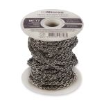 Цепь декоративная сталь 3.5х3.5 мм, 10±0.5 метров, серебро, Micron MI-17