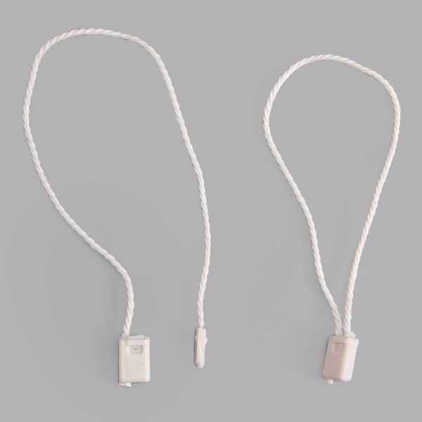 Биркодержатели (микропломба) 15 см, п/э, ≈1000 шт, молочный, New Star