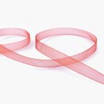 Лента капроновая (органза) 10.0 мм / 22.8±1 метра, 042 т. терракот, Blitz OR-10