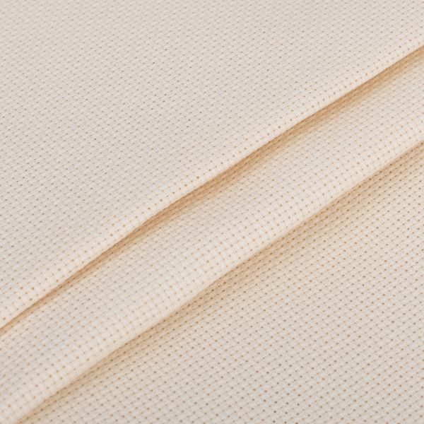 Канва Zweigart Aida Premium 16 ct, 50х50±2 см, 264 кремовый, Zweigart