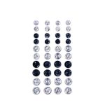 Кнопка пришивная металл ⌀7-12 мм, 40 шт, никель, Gamma SF-001